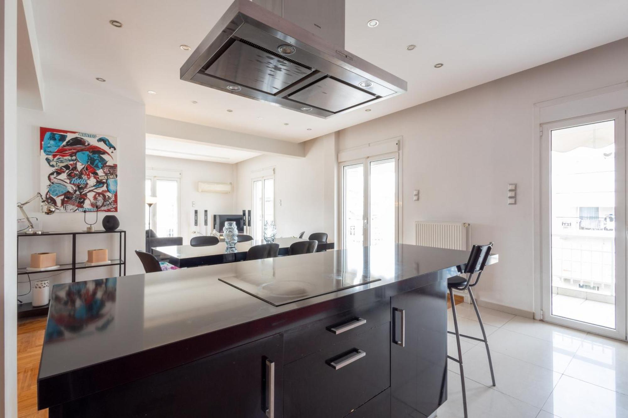 A Luxury & Comfortable Apt In Athens Luaran gambar