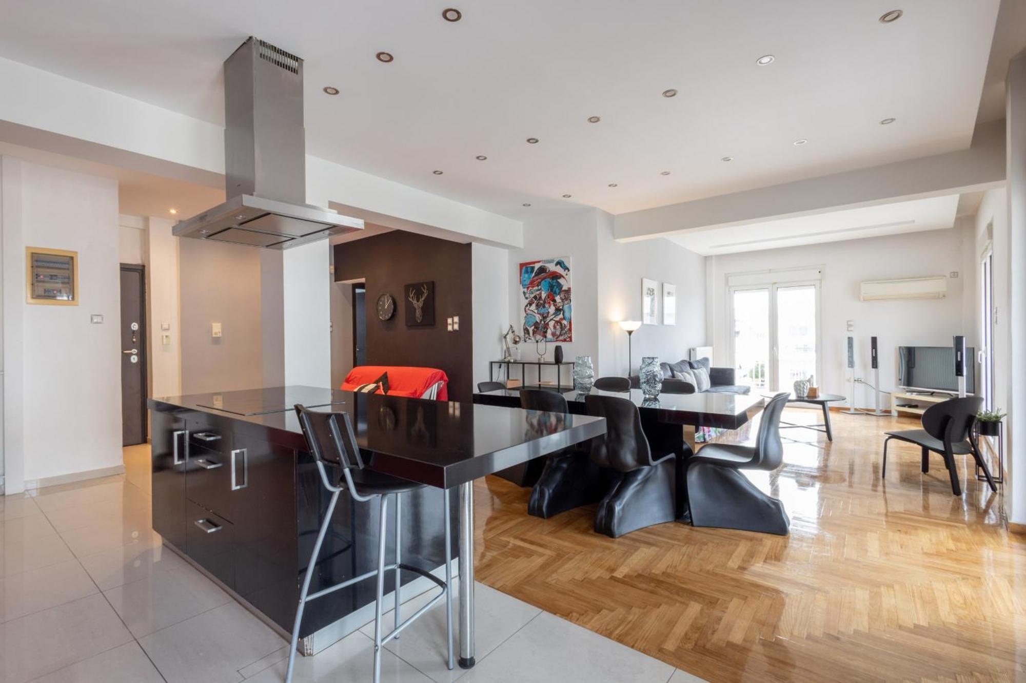 A Luxury & Comfortable Apt In Athens Luaran gambar