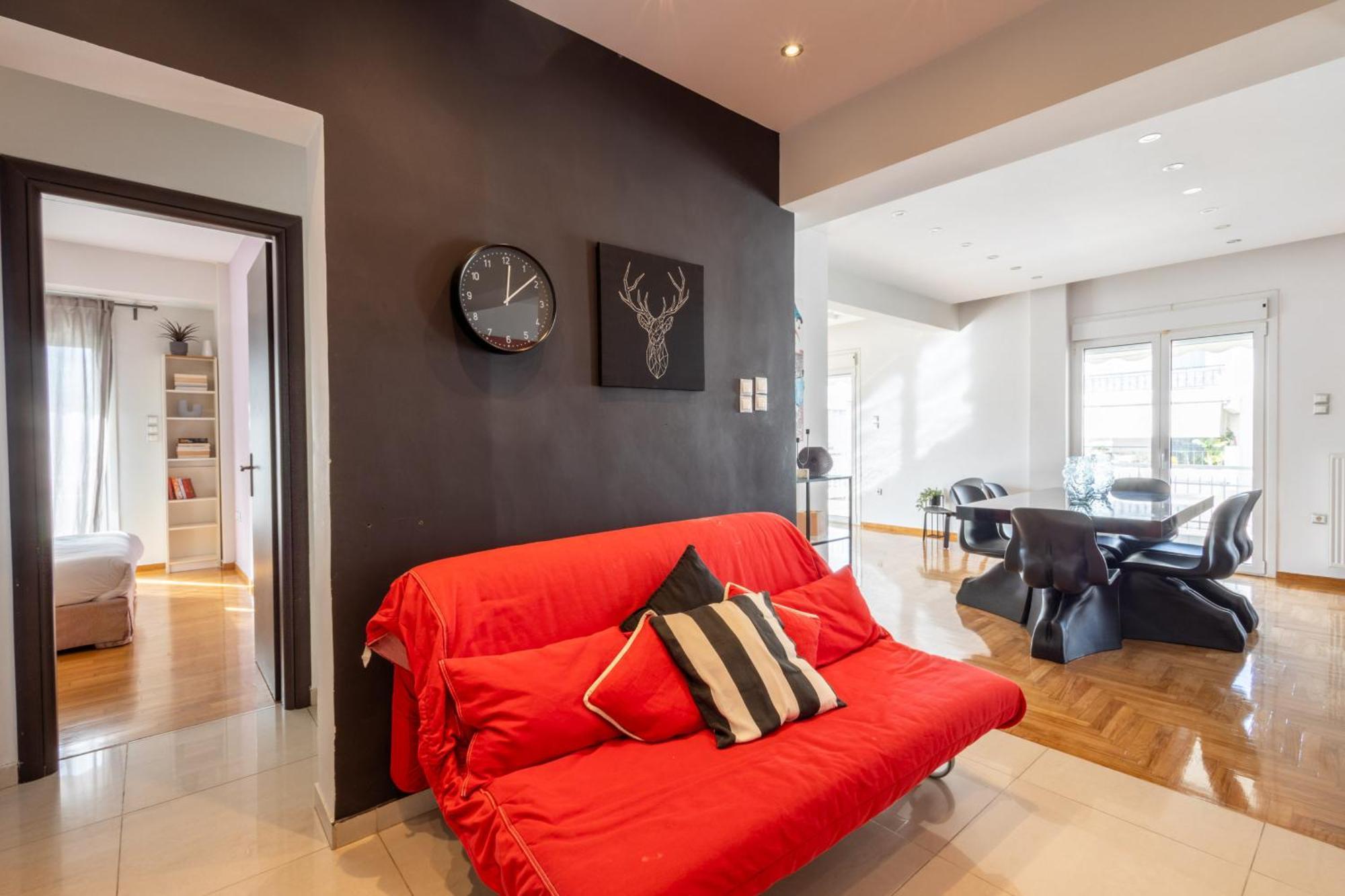 A Luxury & Comfortable Apt In Athens Luaran gambar